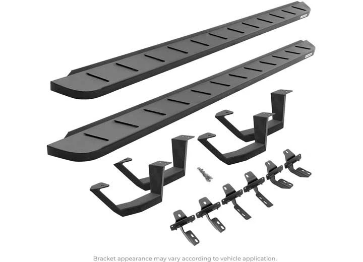 Go Rhino 22-C TUNDRA(DOUBLE CAB)RB10 RUNNING BOARDS & V SERIES V3/RBSLIM/RB SERIES BRACKE