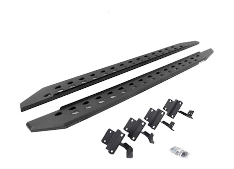 Go Rhino 15-c f150/17-c f250/f350 super cab 80in rb20 slim line running boards complete set complete set Main Image