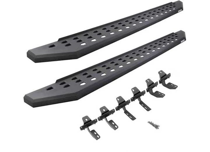 Go Rhino 22-C TUNDRA(DOUBLE CAB)RB20 RUNNING BOARDS & V SERIES V3/RBSLIM/RB SERIES BRACKE