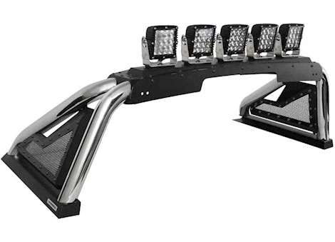 Go Rhino 19-c ram 1500 fits all cab styles sport bar 2.0 polished stainless sport bar bed Main Image
