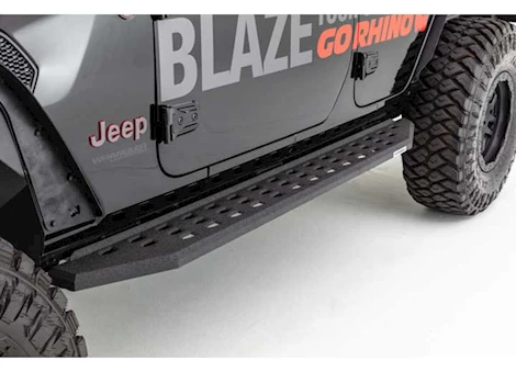 Go Rhino 18-c wrangler jlu rb20 running boards protective bedliner coating Main Image