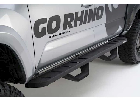 Go Rhino 04-14 f150 rb10 running boards-complete kit-rb10 running board and 2 pair rb10 drop steps Main Image