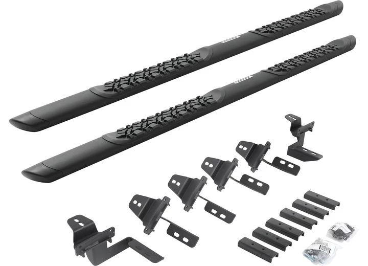 Go Rhino 07-18 WRANGLER JK UNLIMITED 68IN V-SERIES V3 SIDE STEP AND BRACKETS