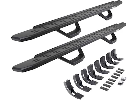 Go Rhino 19-C SILVERADO/SIERRA 1500/2500HD/3500HD RB30 RUNNING BOARDS W/MTING BRKETS KIT