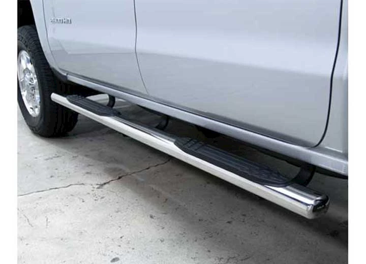 Go Rhino 17-17 f250/f350 super duty 4in oe xtreme-complete kit sidesteps/brackets polishe Main Image