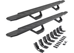 Go Rhino 19-c silverado/sierra 1500/2500hd/3500hd rb30 running boards w/mting brkets kit