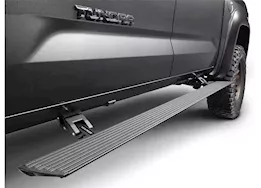 Go Rhino 24-c tacoma dble cab e1 electric running board kit textured black