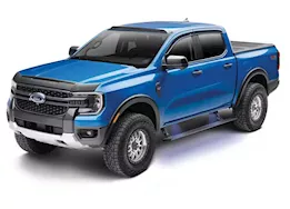 Go Rhino 24-c tacoma dble cab e1 electric running board kit textured black