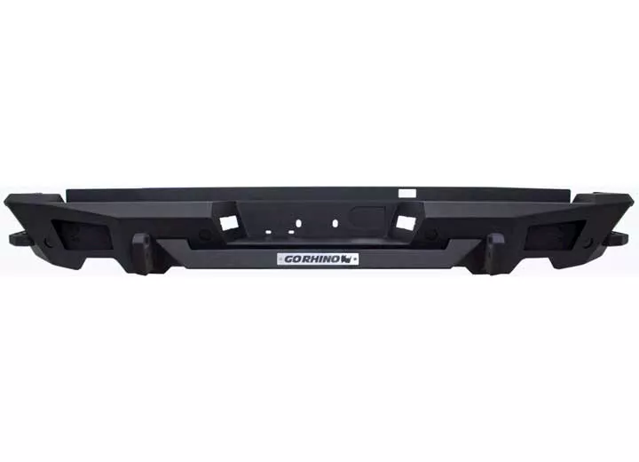 Go Rhino 19-c ram 1500 fits all cab styles br20.5 rear bumper replacement, black