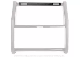 Go Rhino 2-light mask plate(whelen ion)w/intersection brackets steel semi-gloss powdercoat