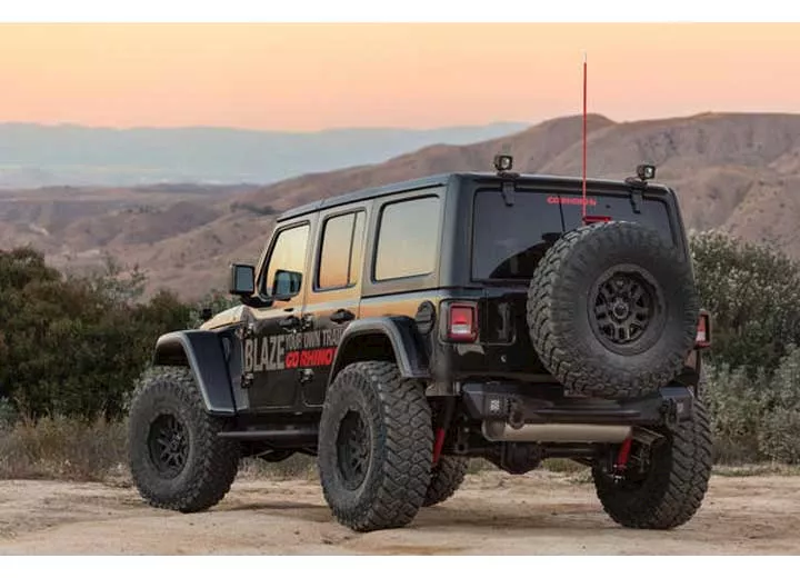 Go Rhino 18-c wrangler jl rockline rear stubby bumper