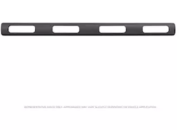 Go Rhino 4-light mask plate(code 3 mr6)w/intersection bracekts steel textured black