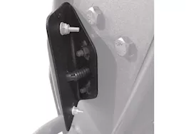 Go Rhino 45 degree intersection light bracket steel textured black(whelen ion)