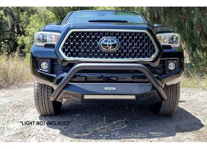 Go Rhino 16-c tacoma rc4 skid plate bull bar frame w/ mount brackets-light ready txt blk