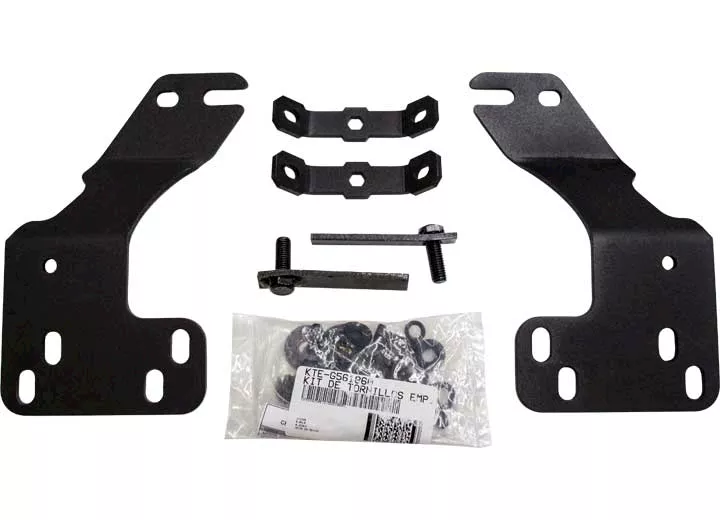 Go Rhino 14-15 silverado 1500 rc3 and rc4 mounting brackets black