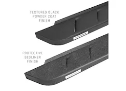 Go Rhino 21-c bronco 4dr rb10 running boards-complete kit:rb10 running board+brackets texture