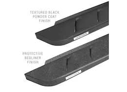 Go Rhino 21-c bronco 4dr rb10 running boards-complete kit:rb10 running board+brackets bed lin
