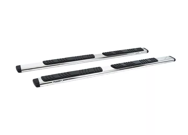 Go Rhino 71in 5in oval side bar 5in o. e. xtreme oval side bars - pol. s/s