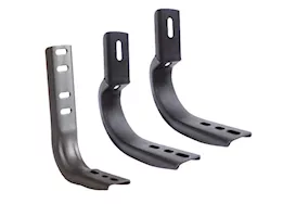 Go Rhino 04-14 f150 super crew/super cab/std cab oe xtrememe side bar brackets(no drilling)