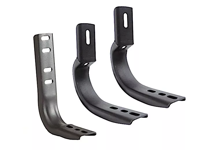 Go Rhino 15-c ram 1500 brackets for oe xtreme cab length sidesteps black