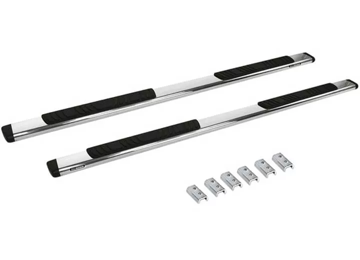 Go Rhino 09-14 ram 1500 oe extreme side 5in oe low profile complete kit polished