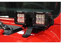 Go Rhino 18-c wrangler jl light mounts