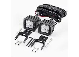 Go Rhino Universal two 3in go rhino led cube lights go rhino rc2 cube lights