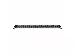 Go Rhino 20.5in blackout combo series single row light bar w/amber lighting blk