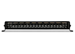 Go Rhino 21.5in blackout combo series double row light bar w/amber lighting blk