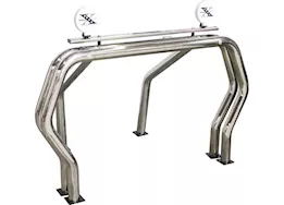 Go Rhino Bed Bars - Light Bar - Polished Stainless