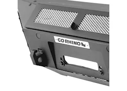 Go Rhino 11-14 silverado 2500hd/3500hd br11 steel winch bumper textured black powdercoat