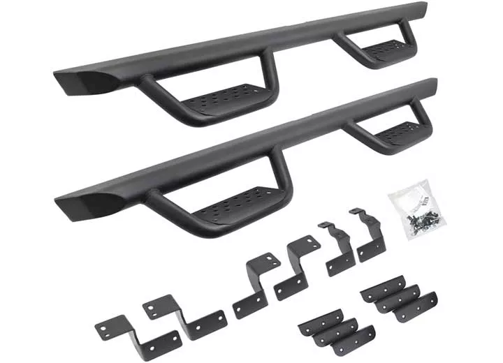 Go Rhino 14-c 4runner dominator xtreme d2 side steps w/rocker panel mnting brkt kit