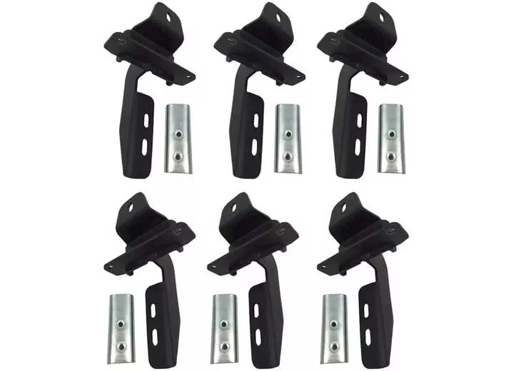 Go Rhino 18-c wrangler jl side bar brackets for 1000 series steps