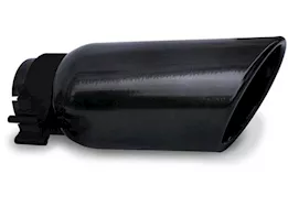 Go Rhino Universal for 2 1/4in diameter exhaust tubes exhaust tips black