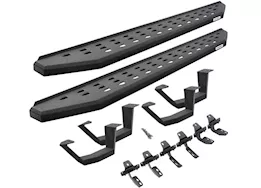 Go Rhino 19-c ram 1500 rb20 running boards w/mting brackets kit bedliner coating