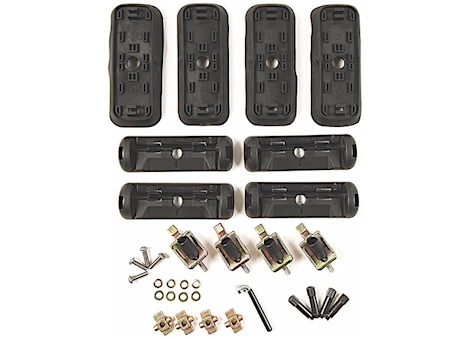 Rhino-Rack USA Roof rack fitting clip kit - dk - includes 4 pads and 4 clamps Main Image