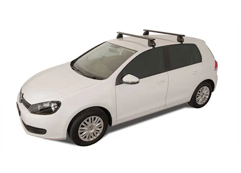 Rhino-Rack USA VORTEX 2500 BLACK 2 BAR ROOF RACK