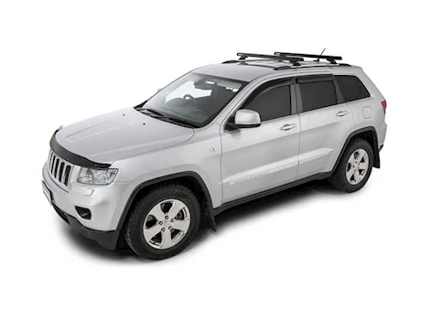 Rhino-Rack USA HEAVY DUTY RCL BLACK 2 BAR ROOF RACK