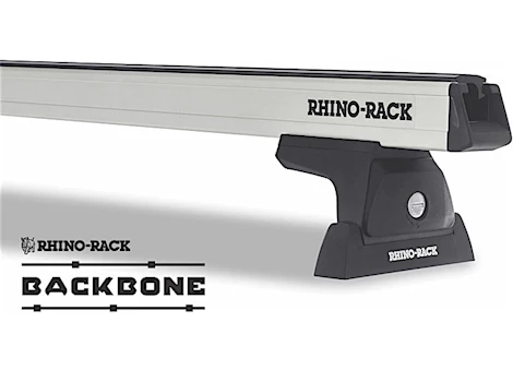 Rhino-Rack USA HEAVY DUTY RLT600 SILVER 3 BAR BACKBONE ROOF RACK