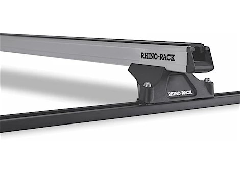 Rhino-Rack USA HEAVY DUTY RLTP TRACKMOUNT SILVER 2 BAR ROOF RACK