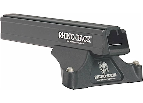 Rhino-Rack USA HEAVY DUTY RLTP BLACK 2 BAR ROOF RACK