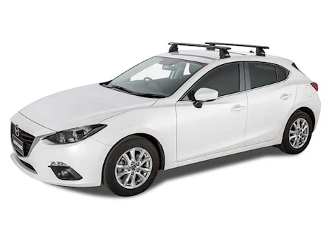 Rhino-Rack USA VORTEX 2500 BLACK 2 BAR FMP ROOF RACK