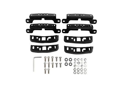 Rhino-Rack USA 2018-C FORD/LINCOLN EXPEDITION/NAVIGATOR 4DR SUV W/ ROOF RAILS RCP BASE KIT (X4)