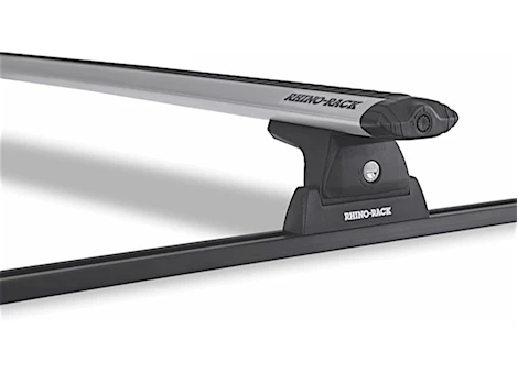 Rhino-Rack USA VORTEX RLT600 TRACKMOUNT SILVER 2 BAR ROOF RACK