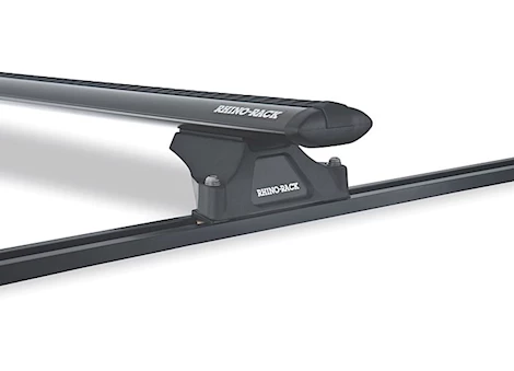 Rhino-Rack USA VORTEX RLTP TRACKMOUNT BLACK 2 BAR ROOF RACK