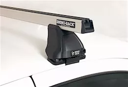 Rhino-Rack USA Heavy duty 2500 silver 2 bar roof rack