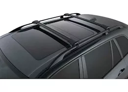 Rhino-Rack USA Vortex stealthbar black 2 bar roof rack