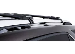 Rhino-Rack USA Vortex stealthbar black 2 bar roof rack