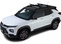 Rhino-Rack USA Vortex rcp black 2 bar roof rack