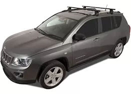 Rhino-Rack USA Vortex 2500 black 2 bar roof rack